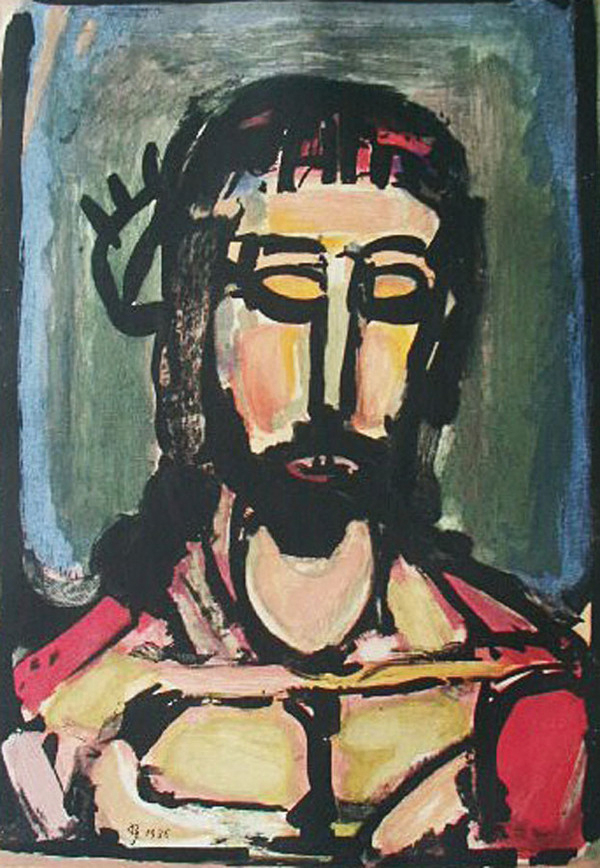 Georges Rouault, French, 1871–1958, Ecce Dolor, plate eight from the Passion, 1936 © 2017 Artists Rights Society (ARS), New York / ADAGP, Paris