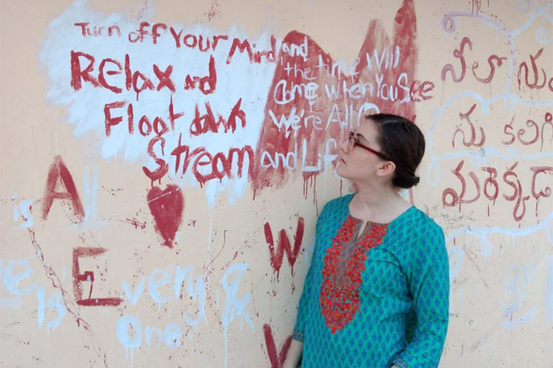 Allie Schultz looks at graffiti in India