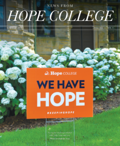 News from Hope College Summer 2020 issue cover