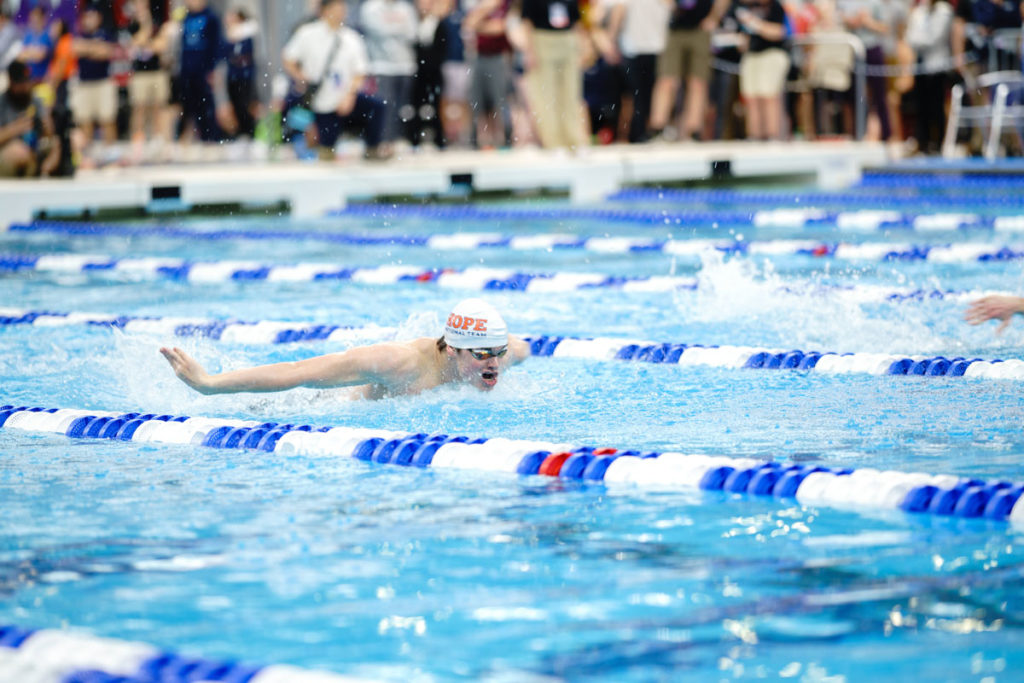 Junior Ben Catton raced in two events at the NCAA Championships.